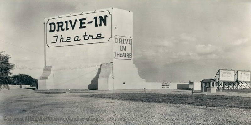 East Side Drive-In Theatre - Old Photo From Michigan Drive-Ins Facebook Page